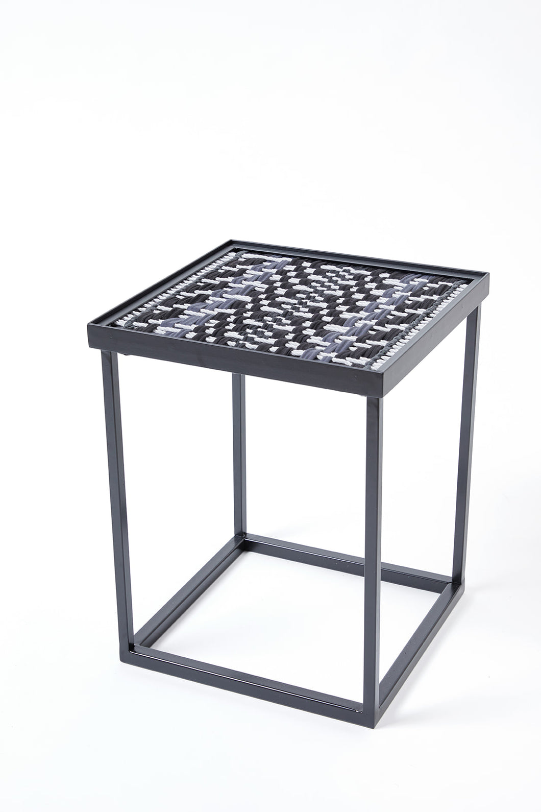 Scandinavian Black & Grey Side Table